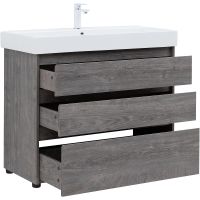 Товар: Тумба под раковину Aquanet Nova Lite 100 Дуб рошелье арт-302479 - фото 6 Тумба под раковину Aquanet Nova Lite 100 Дуб рошелье арт-302479 — фото 6, Тумбы под раковину