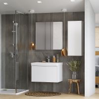 Тумба под раковину Aquaton Асти 70 подвесная Белая арт-1A263001AX2B0 — фото 6, Тумбы под раковину