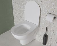 Унитаз Vitra Zentrum Rim-Ex подвесной без сиденья арт-5795B003-0075 — фото 4, Подвесные унитазы