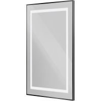 Товар: Зеркало BelBagno Kraft 50 с подсветкой Черное с сенсорным выключателем арт-SPC-KRAFT-500-900-SENS-NERO - фото 2 Зеркало BelBagno Kraft 50 с подсветкой Черное с сенсорным выключателем арт-SPC-KRAFT-500-900-SENS-NERO — фото 2, Зеркала в ванную комнату