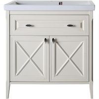 Тумба под раковину ASB-Woodline Монте 80 Бежевая арт-10791 — фото 1, Тумбы под раковину