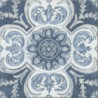 Керамический декор Kerama Marazzi Алмаш центр cиний HGD\A510\SG9174 30х30 см арт-HGD\A510\SG9174 — фото 1, Керамическая плитка