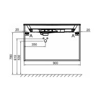 Товар: Тумба под раковину Jacob Delafon Odeon Rive Gauche 90 подвесная Дуб табак арт-EB2523-R9-E52 - фото 4 Тумба под раковину Jacob Delafon Odeon Rive Gauche 90 подвесная Дуб табак арт-EB2523-R9-E52 — фото 4, Тумбы под раковину