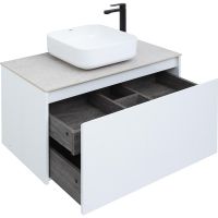 Товар: Тумба под раковину Aquanet Nova Lite 90 подвесная Белая арт-242257 - фото 7 Тумба под раковину Aquanet Nova Lite 90 подвесная Белая арт-242257 — фото 7, Тумбы под раковину