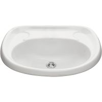 Раковина Santeri Воротынский 55 Белая арт-1.3111.7.S00.00B.0 — фото 1, Раковины подвесные