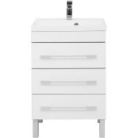 Товар: Тумба с раковиной Aquanet Верона 58 Белая арт-287668 - фото 3 Тумба с раковиной Aquanet Верона 58 Белая арт-287668 — фото 3, Тумбы с раковиной