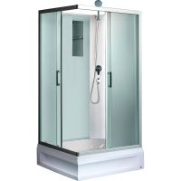 Душевая кабина River Quadro 100x80 МТ Б/К с поддоном арт-10000002985 — фото 1, Душевые кабины