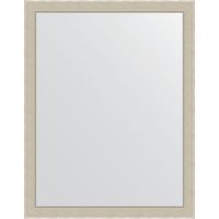 Зеркало Evoform Definite 93x73 в багетной раме - Травленое серебро 52 мм арт-BY 3897 — фото 1, Зеркала в ванную комнату