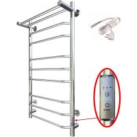 Электрический полотенцесушитель Тругор Браво Пэк СП 3 П 80x50 с полкой Хром арт-БравоПэксп3П/805032 — фото 1, Электрические полотенцесушители