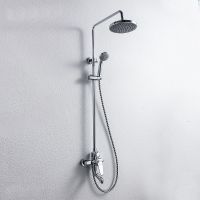 Душевая система Bravat Eco Хром арт-F6111147C-A-RUS — фото 5, Душевые стойки