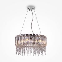 Люстра Maytoni Neoclassic Hail Прозрачная Хром арт-MOD097PL-06CH — фото 4, Люстры