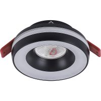 Встраиваемый светильник Crystal Lux Черный арт-CLT 064C1 BL — фото 1, Точечные светильники