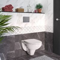 Комплект унитаза с инсталляцией Berges Novum с сиденьем Микролифт и клавишей смыва Хром глянец арт-042417 — фото 4, Комплекты унитаз + инсталляция