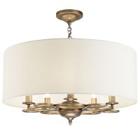 Люстра Maytoni House Anna Кремовая Золото антик арт-H007PL-05G — фото 1, Люстры