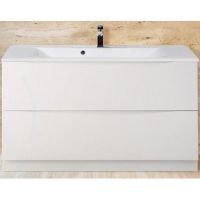 Тумба под раковину BelBagno Marino 120 Bianco Lucido арт-MARINO-1200-2C-PIA-BL-P — фото 1, Тумбы под раковину