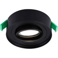 Встраиваемый светильник Crystal Lux Черный арт-CLT 059C1 BL — фото 4, Точечные светильники