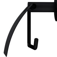 Держатель туалетной бумаги AM.PM X-Joy с крышкой Черный матовый арт-A85A341422 — фото 5, Держатели туалетной бумаги