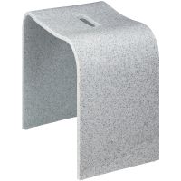 Товар: Стульчик для ванной Geralis Серый с вырезом арт-T-DS-V - фото 2 Стульчик для ванной Geralis Серый с вырезом арт-T-DS-V — фото 2, Сиденья