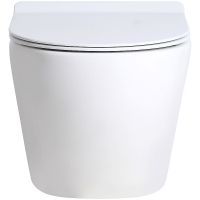 Унитаз Orange подвесной с сиденьем Микролифт арт-C07-100w — фото 8, Подвесные унитазы