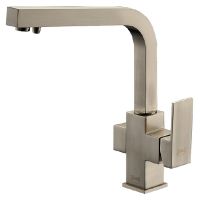 Смеситель для кухни ZorG Clean Water Никель арт-ZR 311 YF-NICKEL — фото 1, Смесители для кухни