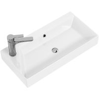 Раковина Слим Синерджи 65 белый JORNO арт-17065-KL — фото 1, Раковины подвесные