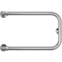 Водяной полотенцесушитель Terminus П-образный (1) 320х500 Хром, боковое подключение, G 1" НР арт-4620768881541 — фото 2, Водяные полотенцесушители