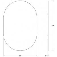 Товар: Зеркало Evoform Primary 90х60 со шлифованной кромкой арт-BY 0135 - фото 7 Зеркало Evoform Primary 90х60 со шлифованной кромкой арт-BY 0135 — фото 7, Зеркала в ванную комнату