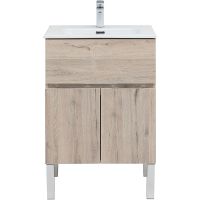 Товар: Тумба под раковину Aquanet Алвита New 60 Дуб веллингтон белый арт-277549 - фото 6 Тумба под раковину Aquanet Алвита New 60 Дуб веллингтон белый арт-277549 — фото 6, Тумбы под раковину