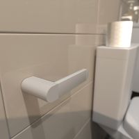 Держатель туалетной бумаги Altasan Лотос Белый матовый арт-ЛТ50БМ — фото 2, Держатели туалетной бумаги