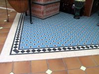 Керамогранит Top Cer Octagon New 4416 OCT13+18-A White OCTAGON 16/Turquoise 13 + Green 18 Dots 30х30 см арт-OCT16 DOT13/18-A — фото 4, Керамогранит