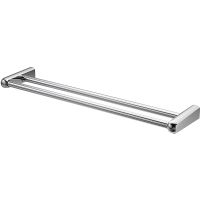 Полотенцедержатель WasserKRAFT Berkel двойной Хром арт-K-6840 — фото 1, Полотенцедержатели