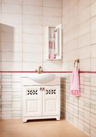 Товар: Подвесной шкаф Бриклаер Кантри 20 Бежевый дуб прованс арт-4627125413629 - фото 3 Подвесной шкаф Бриклаер Кантри 20 Бежевый дуб прованс арт-4627125413629 — фото 3, Шкафы для ванной