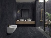 Керамогранит Azario Turkish Nero Carving 80х160 см арт-P231123008C — фото 5, Керамогранит