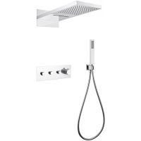 Товар: Душевая система Abber Rund с термостатом Хром арт-AF8752 - фото 1 Душевая система Abber Rund с термостатом Хром арт-AF8752 — фото 1, Встраиваемые душевые комплекты