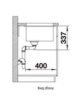 Товар: Кухонная мойка Blanco Subline 800-U Кофе арт-523150 - фото 5 Кухонная мойка Blanco Subline 800-U Кофе арт-523150 — фото 5, Кухонные мойки