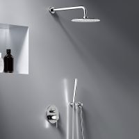 Душевая система Damixa Scandinavian Pure Хром арт-936520000 — фото 8, Встраиваемые душевые комплекты