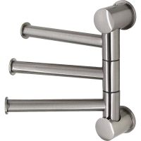 Полотенцедержатель WasserKRAFT поворотный Никель арт-K-1053N — фото 1, Полотенцедержатели