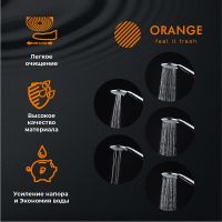 Ручной душ Orange O-Shower Хром арт-OS01 — фото 8, Лейки для душа