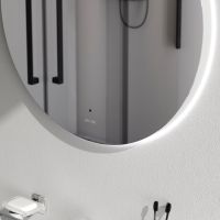 Зеркало AM.PM X-Joy 65 с подсветкой с ИК-сенсорным выключателем арт-M85MOX40651S — фото 4, Зеркала в ванную комнату