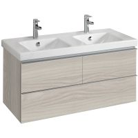 Тумба под раковину Jacob Delafon Odeon Up 120 подвесная Квебекский дуб арт-EB892-E10 — фото 1, Тумбы под раковину