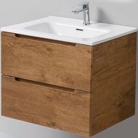 Тумба под раковину BelBagno Etna 60 подвесная Rovere Nature арт-ETNA-600-2C-SO-RN-P — фото 1, Тумбы под раковину