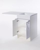 Товар: Тумба с раковиной Orange Optima 110 Белый глянец арт-OPD-110TUW+RAR - фото 7 Тумба с раковиной Orange Optima 110 Белый глянец арт-OPD-110TUW+RAR — фото 7, Тумбы с раковиной