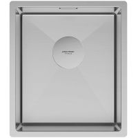 Кухонная мойка Paulmark Next 38 Uni Брашированная сталь арт-PM213844-BS — фото 1, Кухонные мойки