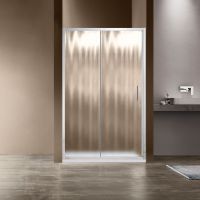 Душевая дверь Vincea Garda 100 профиль Хром стекло шиншилла арт-VDS-1G100CH — фото 2, Раздвижные душевые двери