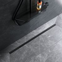 Душевой лоток AM.PM MasterFlow 100 с Черной матовой решеткой Slim line арт-W01SC-S11-100-05BM — фото 8, Душевые лотки