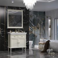 Товар: Зеркало Opadiris Кантара 85 Слоновая кость арт-00-00005565 - фото 3 Зеркало Opadiris Кантара 85 Слоновая кость арт-00-00005565 — фото 3, Зеркала в ванную комнату