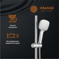 Душевая система Orange O-Shower Хром арт-OW04 — фото 3, Душевые стойки