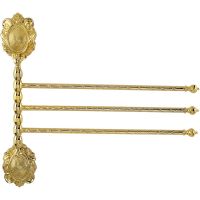 Полотенцедержатель Migliore Cleopatra поворотный Золото арт-16700 — фото 2, Полотенцедержатели