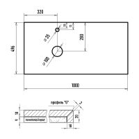 Тумба с раковиной Brevita Cargo 100 подвесная Белая матовая арт-УТ000024162 — фото 13, Тумбы с раковиной