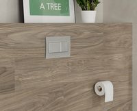 Комплект унитаза с инсталляцией Vitra Zentrum L-box с сиденьем Микролифт и клавишей смыва Хром глянцевый арт-9012B003-7206 — фото 7, Комплекты унитаз + инсталляция